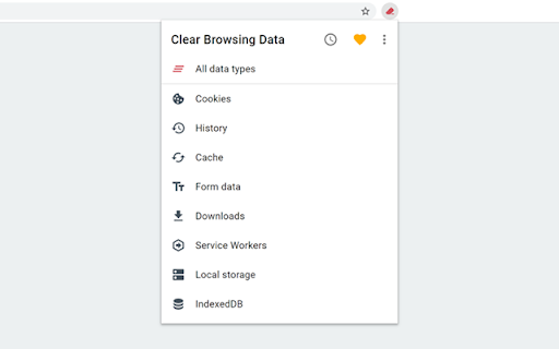 Clear Browsing Data