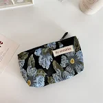 Blue black flowers