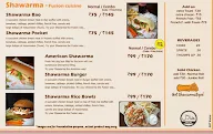 Shawarma Inc menu 2