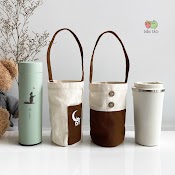 Túi Đựng Bình Giữ Nhiệt Dt, Túi Vải Canvas Đựng Ly Giữ Nhiệt Size 450Ml 700Ml 500Ml 510Ml 600Ml 400Ml Fanhouse, Goostore