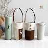 Túi Đựng Bình Giữ Nhiệt Dt, Túi Vải Canvas Đựng Ly Giữ Nhiệt Size 450Ml 700Ml 500Ml 510Ml 600Ml 400Ml Fanhouse, Goostore