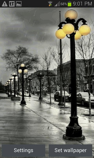 Street Lights Live Wallpaper