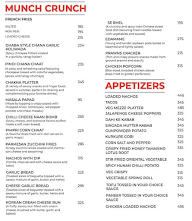 Zero Degree menu 4