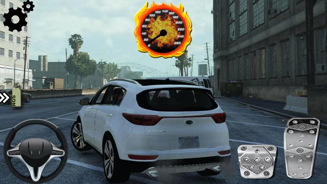   Sportage Driving Simulator City- 스크린샷 