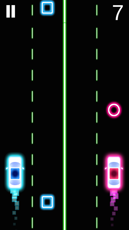    Neon 2 Cars Racing- screenshot  