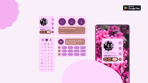 Screenshot Material Expressive widgets