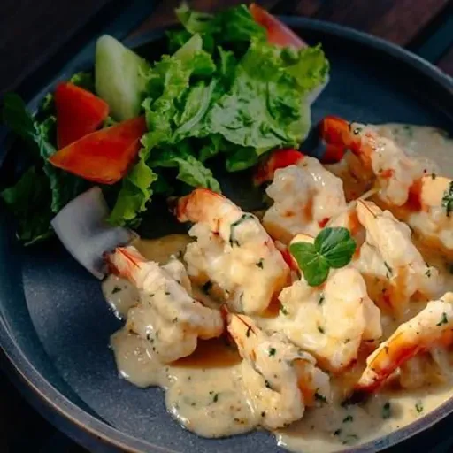 Butter Garlic Prawns