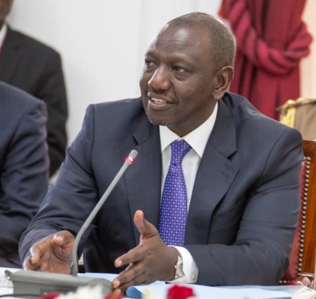 President William Ruto during a past meeting.