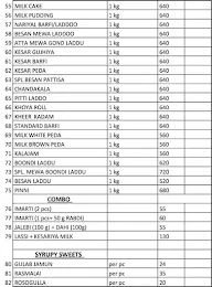 Radhey Lal Sweets menu 2