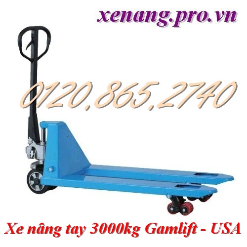 Xe nâng tay 3000kg càng hẹp