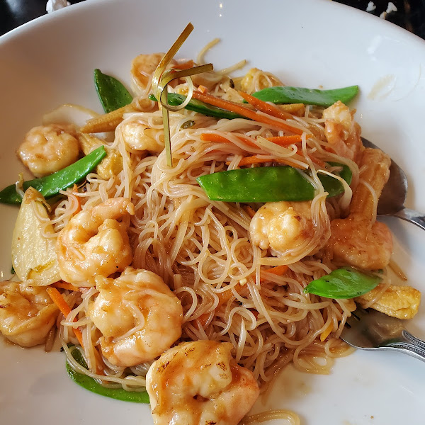 GF shrimp lo mein