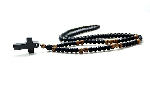 Title 8, Volcano Stone Mens Tiger Eye Necklace, a power...