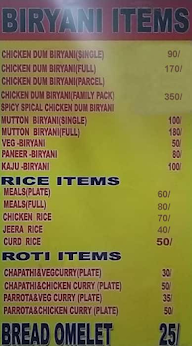 Spicy Biryani Point menu 1