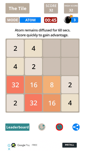 Advanced 2048 (The Tile)