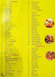 Bengal Sweet Palace menu 3