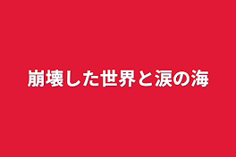 崩壊した世界と涙の海