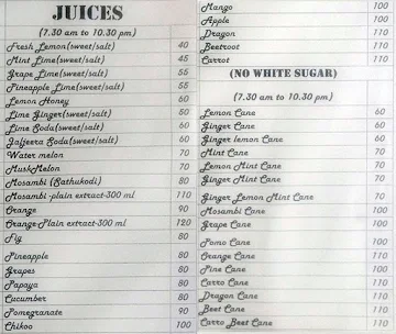 Delight Juices and Snacks menu 