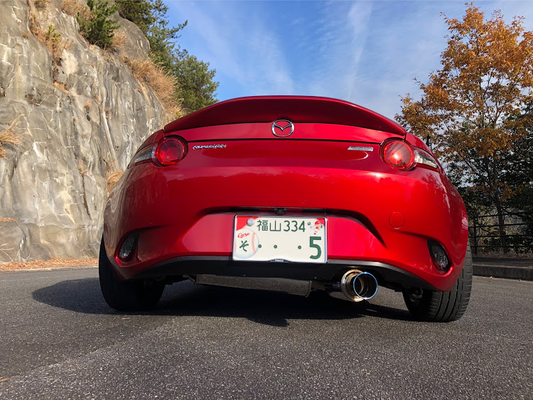 ロードスターRFのマフラー・柿本改・ダックテールに関するカスタム事例の投稿画像2枚目