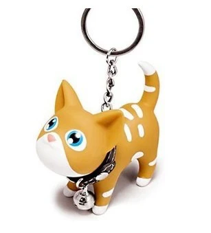 Schattige Meow Pop Sleutelhanger Kate Kat Koppel Sleutelhanger Kitty Leuke en schattige sleutelhanger voor je sleutels