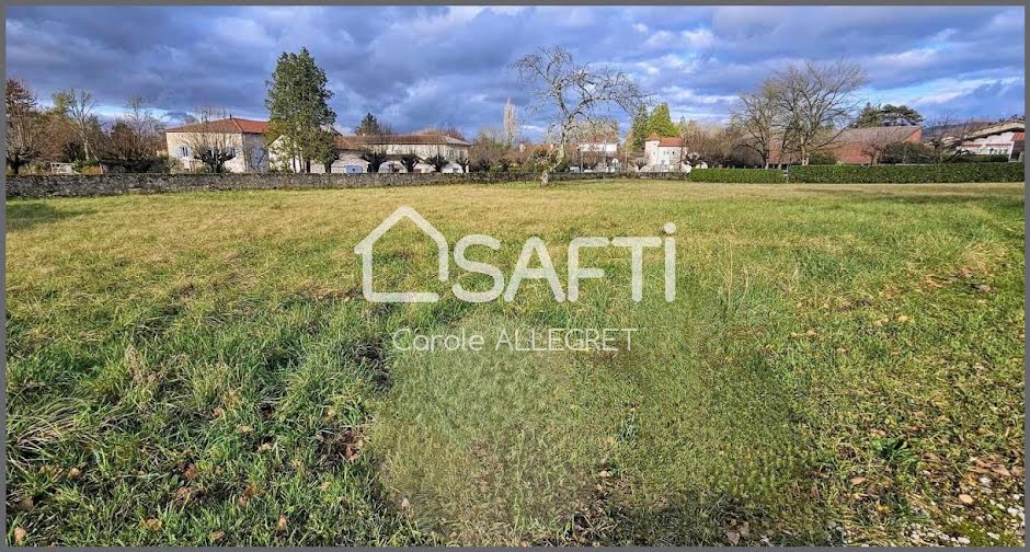 Vente terrain  586 m² à Saint-Jean-le-Vieux (01640), 110 000 €