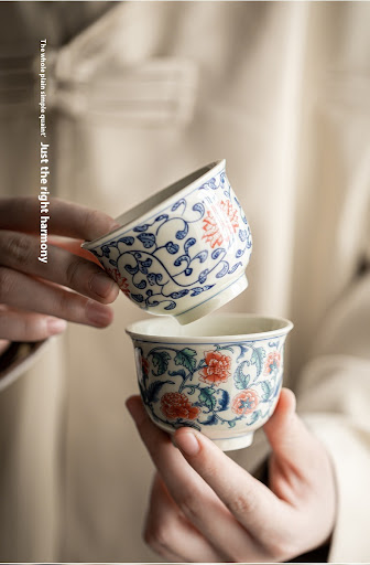 Title 1, Interlock Branch Lotus Small Teacup Ceramic Hou...