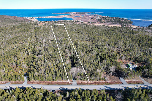 Wooded lot with ocean view in this luxury land for sale in Rose Bay ($32,674 - 9,712 m²)