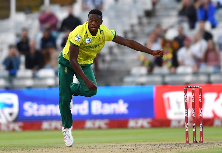 Kagiso Rabada of SA. Picture: ASHLEY VLOTMAN/GETTY IMAGES