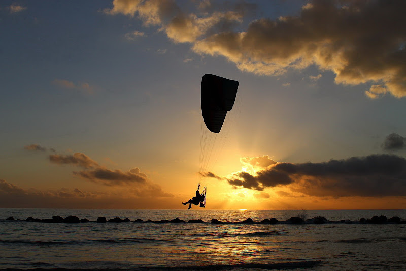 Paraglinder a pelo d'acqua di Petruzzo