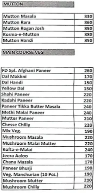 Food Darbar menu 1