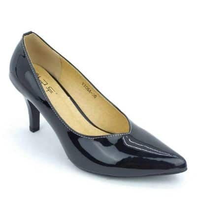 Women's Work Shoes - HANGUDU - Sepatu Viona Black