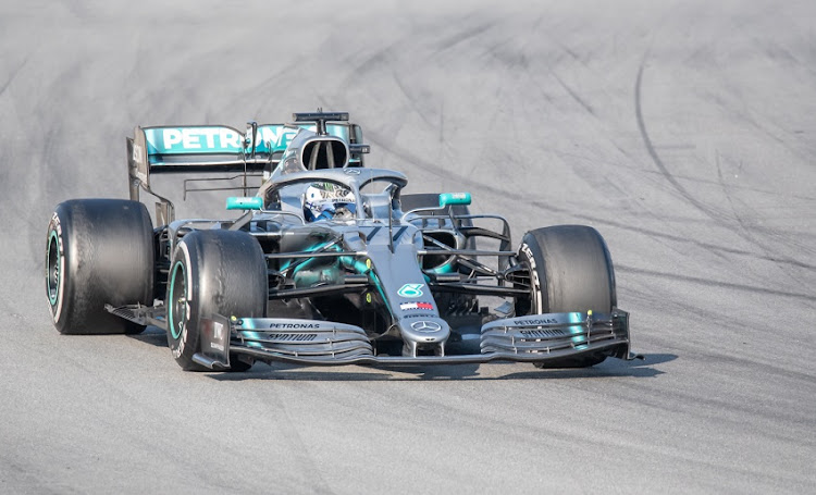 Valtteri Bottas of Mercedes during the F1 Winter Testing at Circuit de Barcelona-Catalunya on February 28, 2019 Barcelona, Spain.