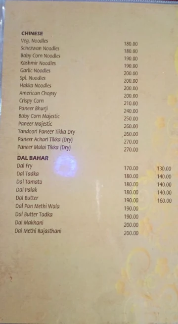 Santosh Family Dhaba menu 