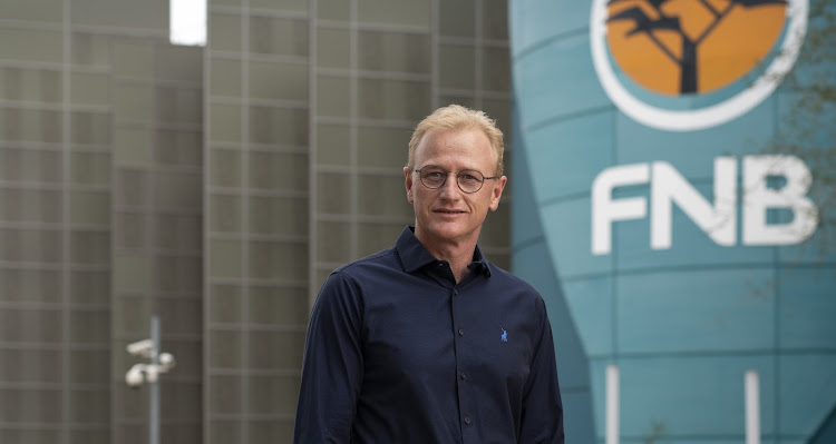 FNB CEO Jacques Celliers. Picture: SUPPLIED/FNB