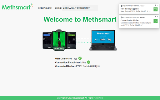 Methsmart Controller