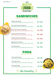 Healthy Food Corner menu 3