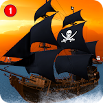 Cover Image of ดาวน์โหลด Caribbean Sea Outlaw Pirate Ship Battle 3D 1.0.2 APK