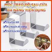 Móc Treo Đồ Sau Cánh Cửa, Cánh Tủ Hình Chữ Z - Móc Cài Cửa Treo Quần Áo, Khăn Lau, Ô Dù, Túi Ví, ...