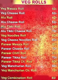 Astha Roll - Paratha House menu 2