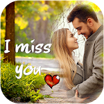 Cover Image of Descargar Miss You Photo Frames 1.3 APK