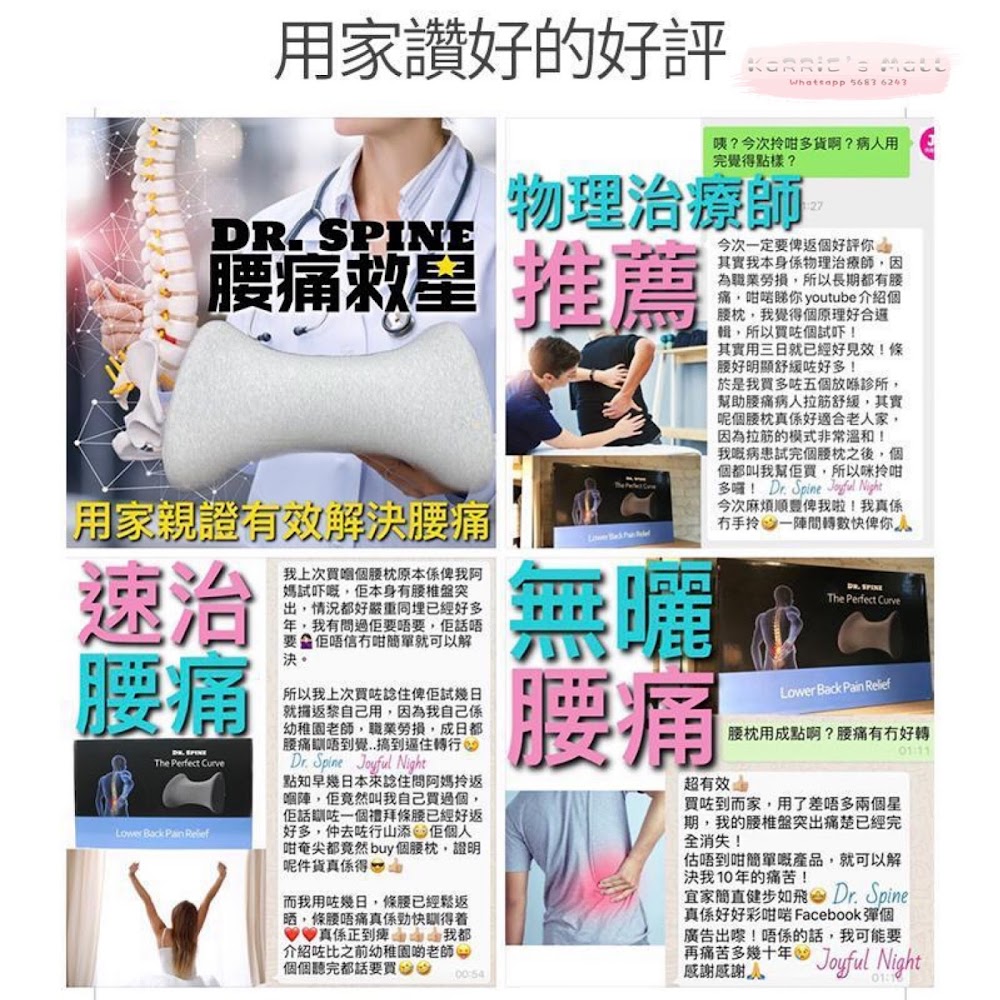 Dr Spine 腰枕 Karrie S Mall