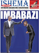 The front page of the Rwandan newspaper