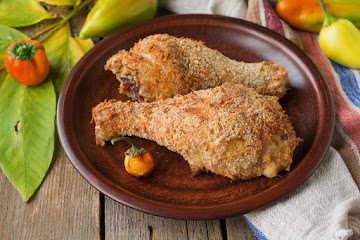 Crisp Oven-Fried Chicken - recipe on Niftyrecipe.com