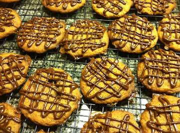 Cappuccino Caramel Chocolate Cookies