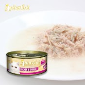 Pate Mèo Dạng Súp Gà Sợi Nhuyễn Mix 8 Vị - Thức Ăn Ướt Cho Mèo Aatas Cat Nhập Khẩu Thái Lan