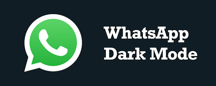 WhatsApp Dark Mode marquee promo image