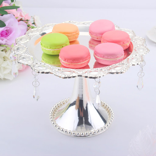 Title 2, Metal Silver Plated Fruit Cake Pan, bake beauti...