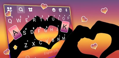 Sunset Love Theme Screenshot