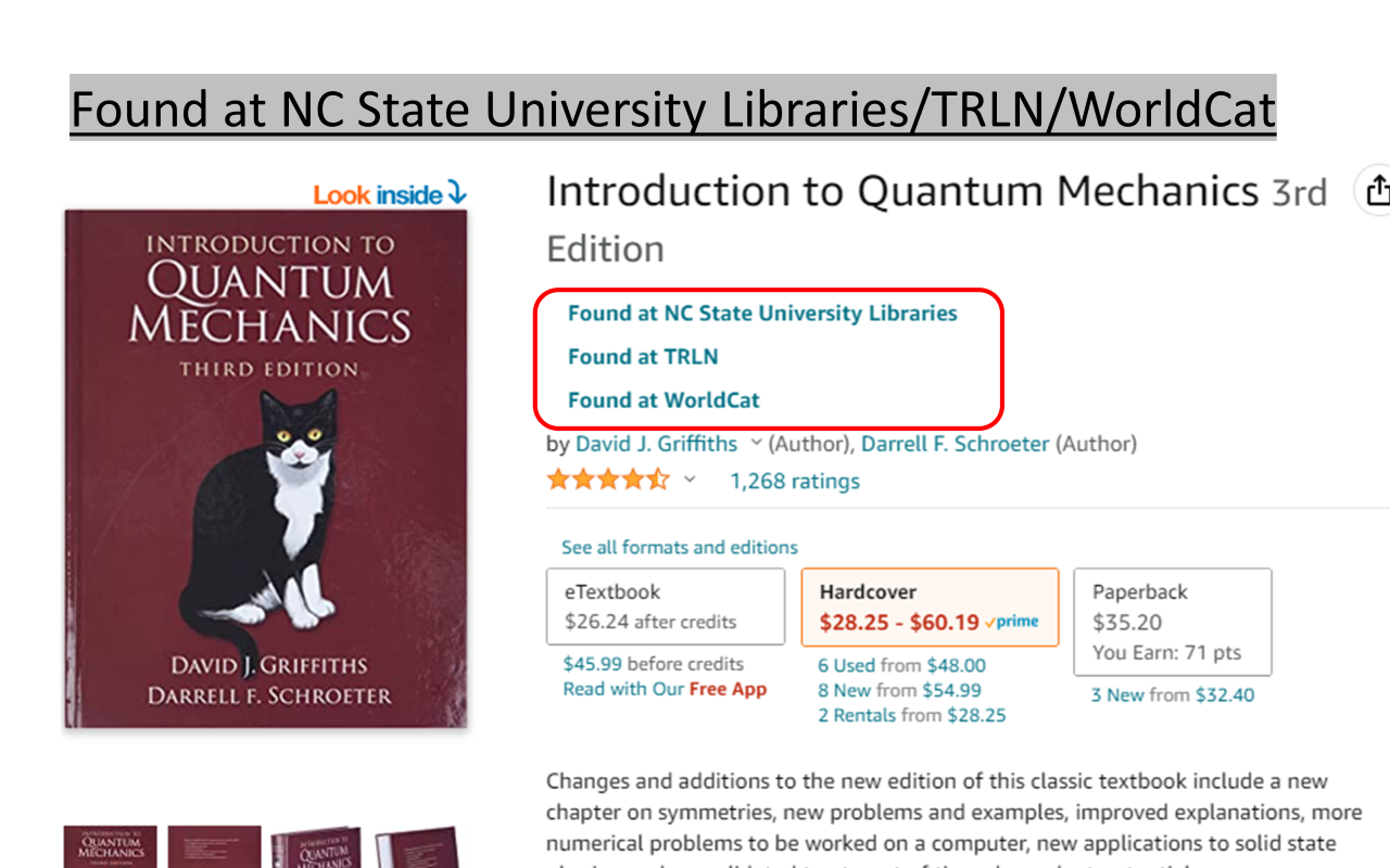 NC State University Amazon Browser Preview image 1