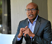 Mzwanele  Manyi during an interview about his ownership of The New Age newspaper and ANN7 television channel.