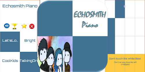 Android application Echosmith Piano Tiles screenshort